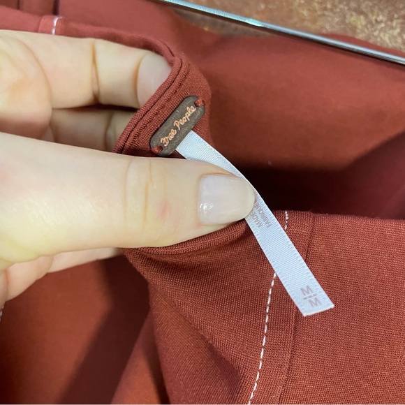 Free People Renna Dress In Rust - Picture 3 of 7